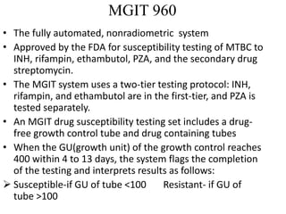 Conventional lab diagnosis of tb | PPTX