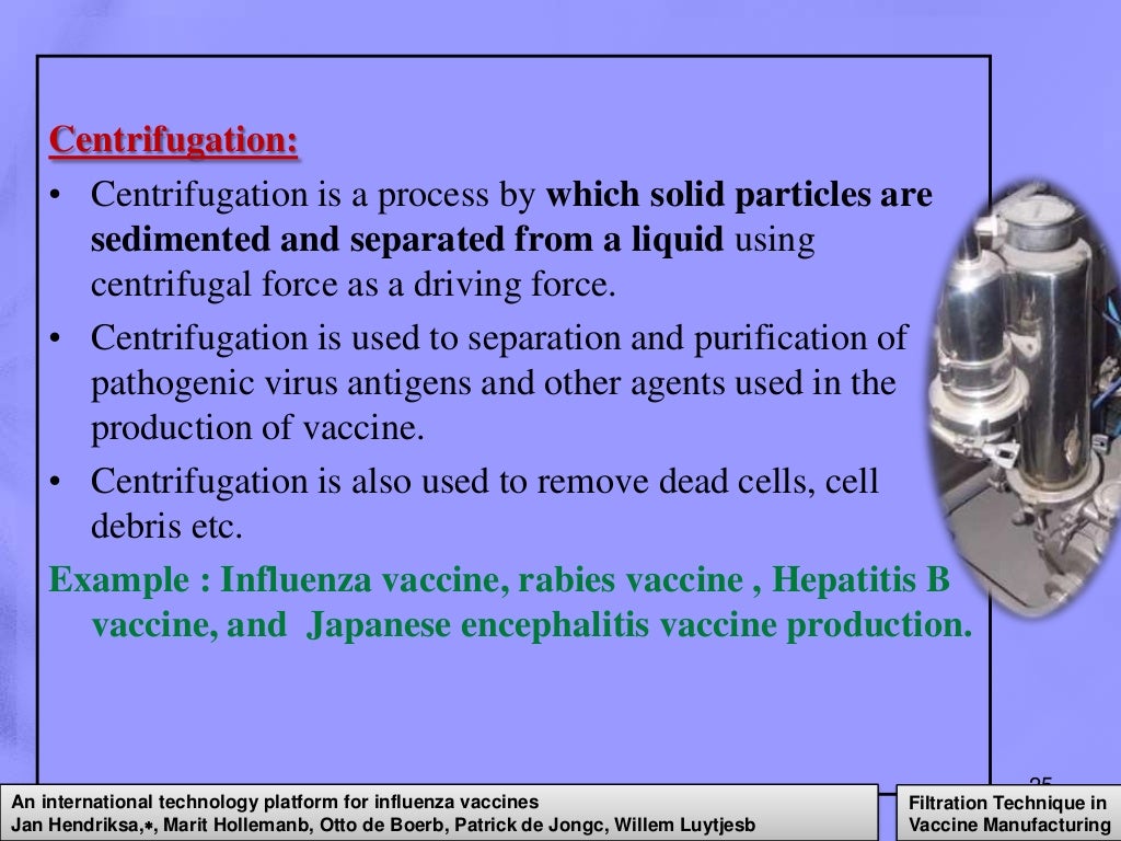 Conventional methods of animal vaccine production