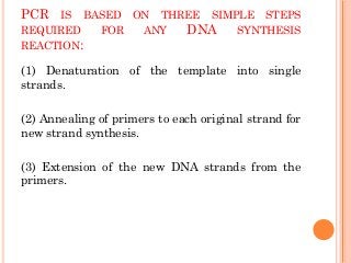 CONVENTIONAL PCR | PDF