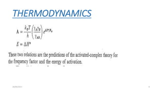 THERMODYNAMICS
826/04/2017
 