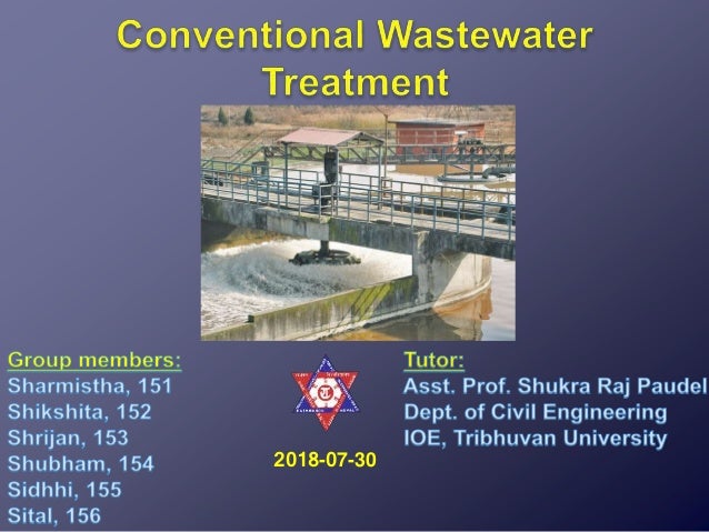 non conventional wastewater treatment