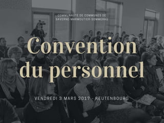 Convention du personnel 03 03 2017