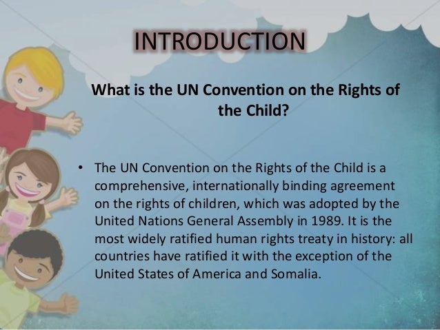 CONVENTION ON THE RIGHTS OF THE CHILD