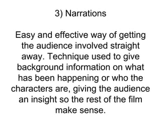 Conventions of a film opening sequence | PPT