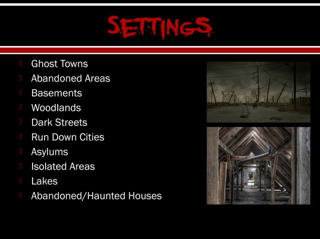Conventions Of A Horror Film PPT elements-of-gothic-literature-by-lily-villines-on-prezi