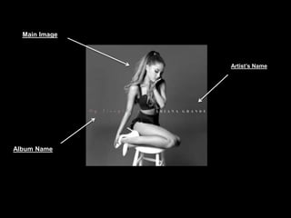 Main Image
Album Name
Artist’s Name
 