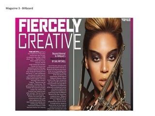 Magazine 3 - Billboard

 
