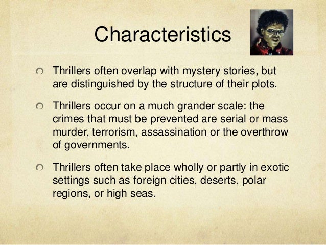 Conventions Of Thriller Genre