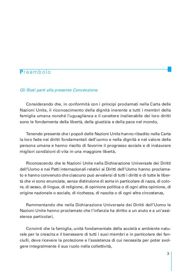 Convenzione Diritti Infanzia