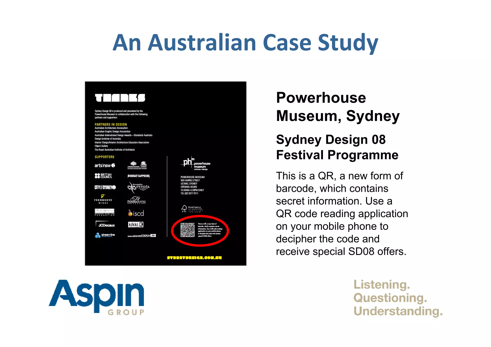 QR Codes and the Future of Next Generation mLearning