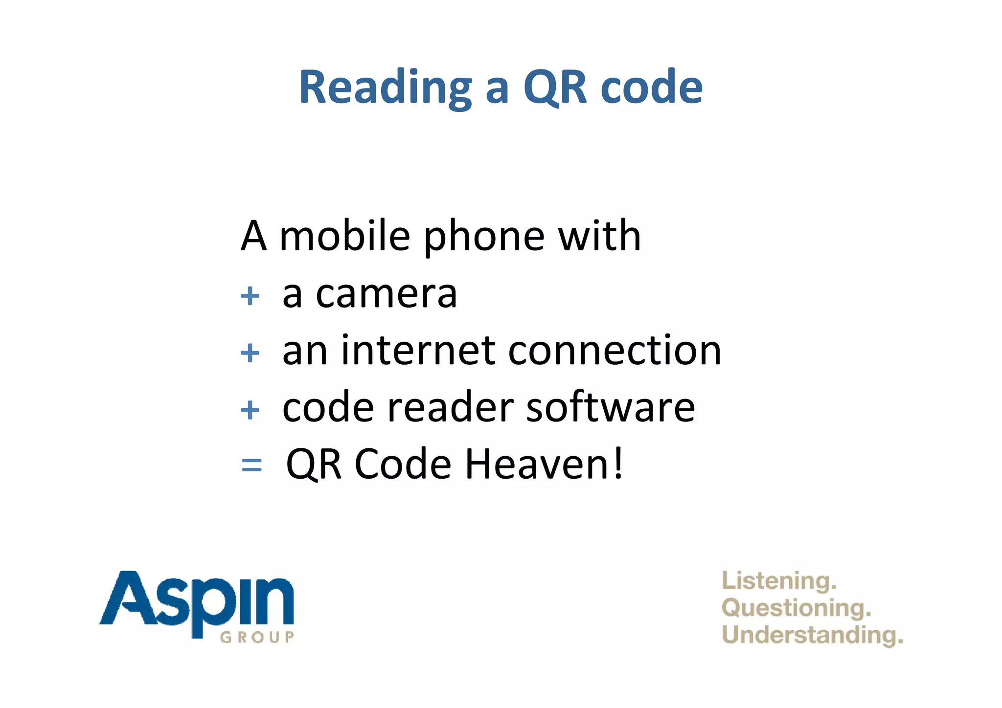 QR Codes and the Future of Next Generation mLearning