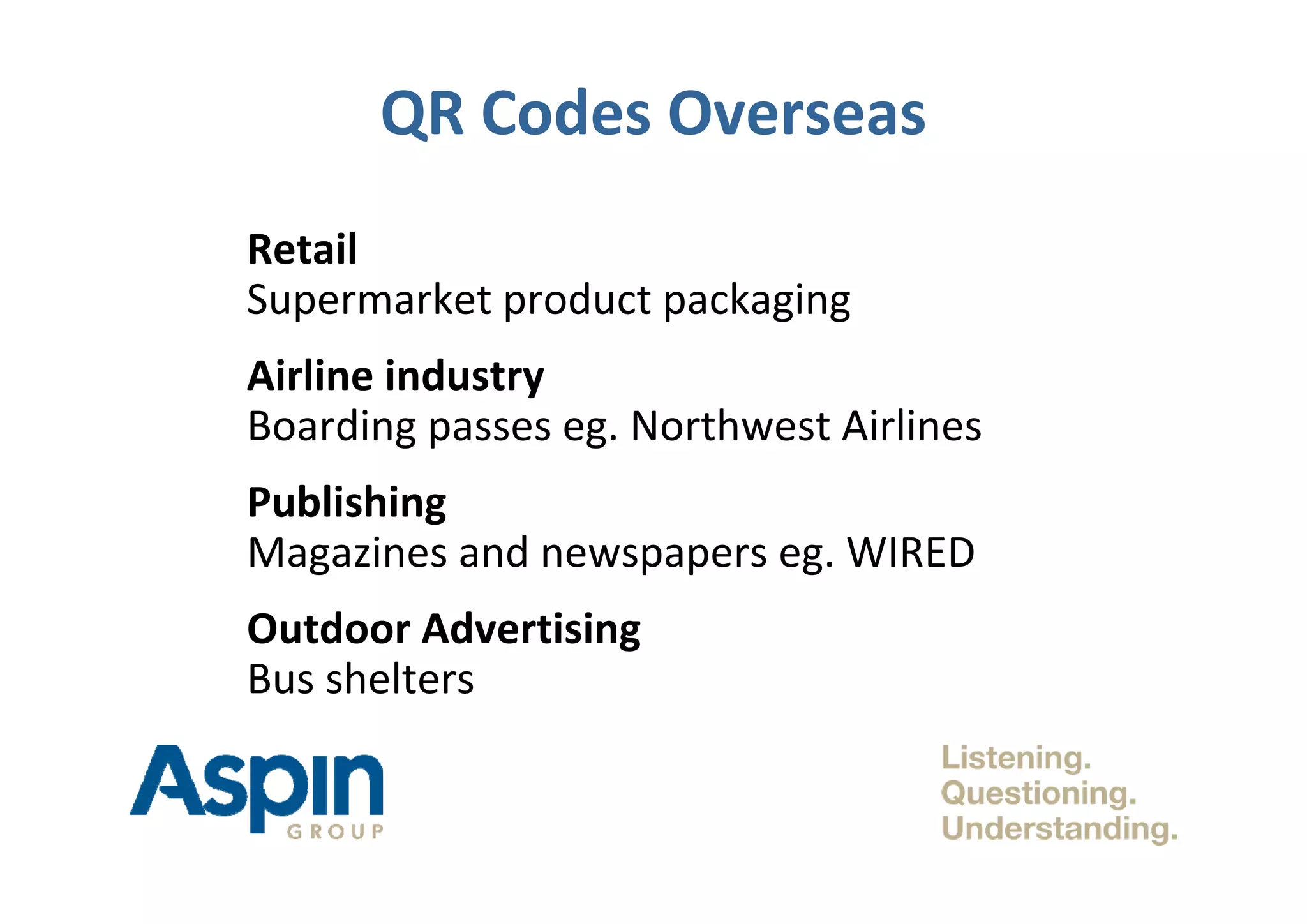 QR Codes and the Future of Next Generation mLearning