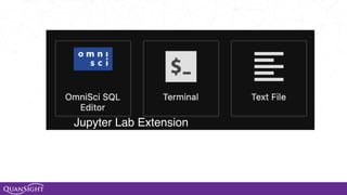 Jupyter Lab Extension
 