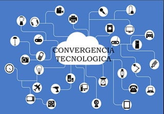 CONVERGENCIA
TECNOLOGICA
 