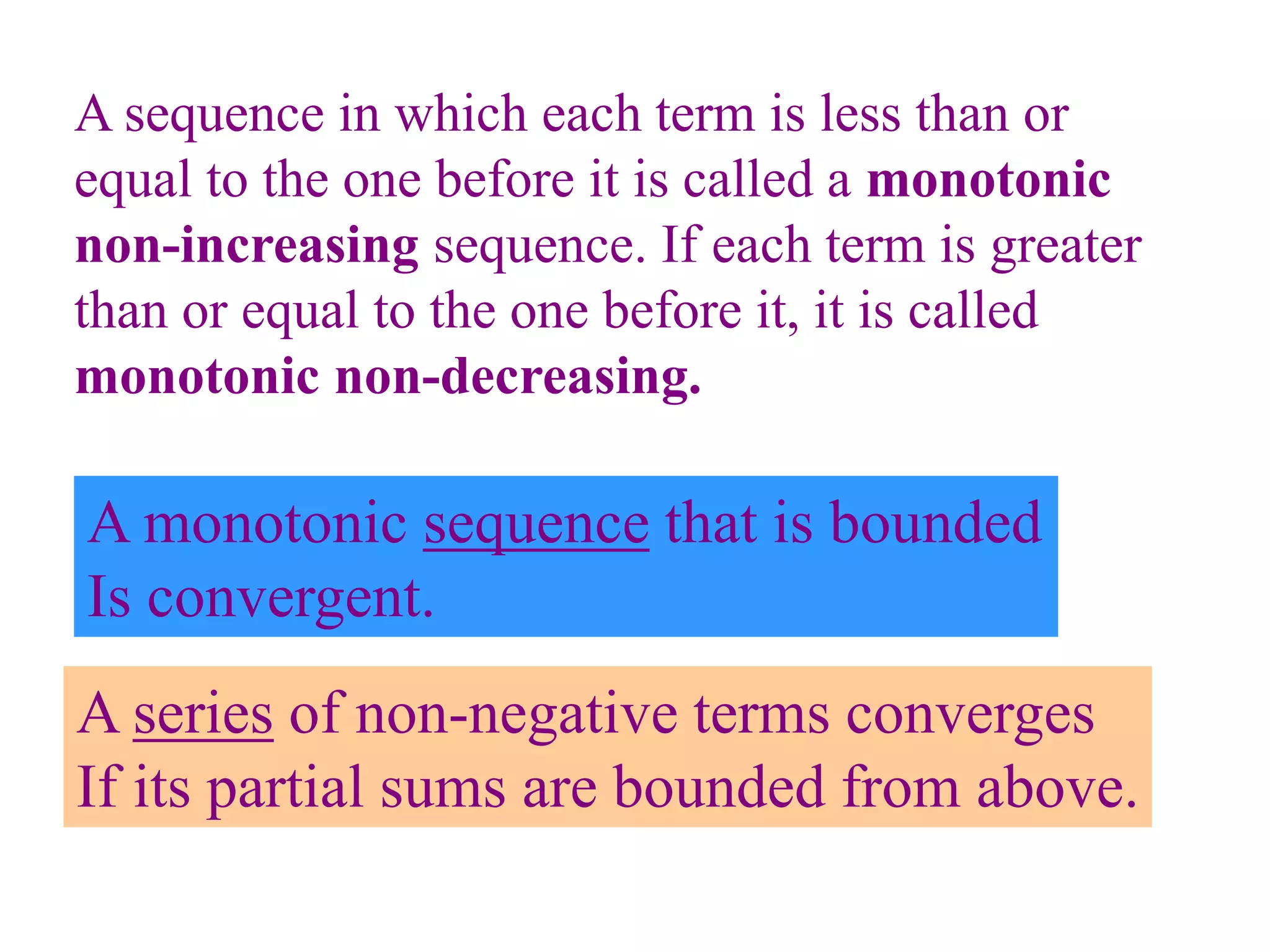 Converging Terms Math Examples CONVERGENCE.ppt
