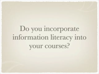 Convergence Litercies