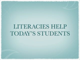 Convergence Litercies