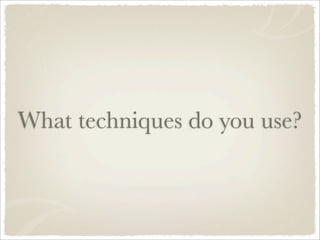 Convergence Litercies