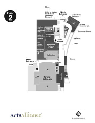 Map	
  

Gallery  
Entrance

Elevators
Stairs

	
  

 