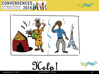 September 19-21, 2012
                        Help!
                         www.convergences2015.org   22
 