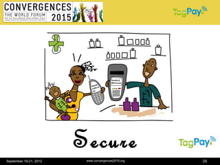 Secure
September 19-21, 2012    www.convergences2015.org   29
 