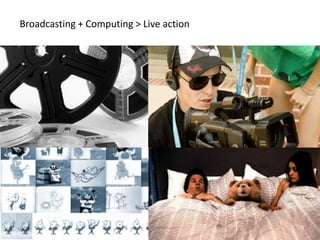 Broadcasting + Computing > Live action

 