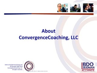 About ConvergenceCoaching, LLC 
