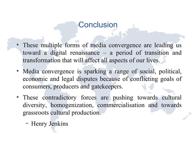 What Is Convergence culture? | PPT