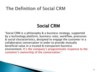 Enterprise 2.0 & Social CRM: Together At Last