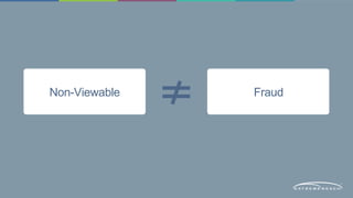 Non-Viewable Fraud 
 