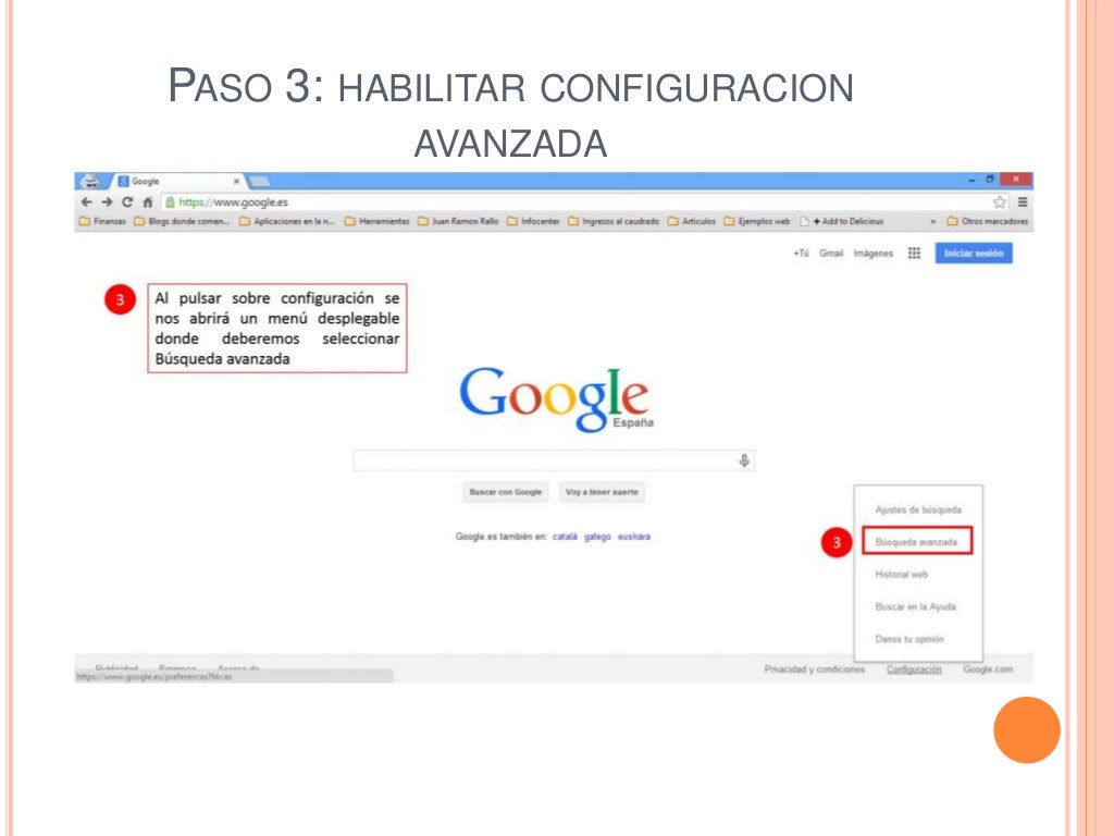 ¿Cómo realizar una búsqueda avanzada en Internet?