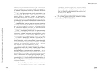 101
Realidade virtual: o uso da
cognição na indústria do
entretenimento
Cláudia Maria Arantes de Assis Saar3
Introdução
A história dos jogos eletrônicos tem início com a criação da pri-
meira máquina de pinball, essa criação deu tão certo que a indústria
do entretenimento, que estava surgindo nos Estados Unidos, decidiu
distribuir máquinas Jukebox4
.
A partir de então foi um salto para os fliperamas, mas a indústria
só amadureceu nas décadas de 60 e 70 com a possibilidade de jogos
eletrônicos. Em 1961 o MIT recebeu um PDP-15
, e esse computador
tinha monitor de saída de dados. Foi então que o estudante Steve
Russel decidiu produzir um jogo. Mas foi Alan Kotok quem conse-
guiu escrever um programa algorítmico que ajudaria Russel. E assim
surge o primeiro jogo eletrônico de que se tem notícia, o Spacewar.
A partir de então começam a aprimorar o jogo, colocando estrelas no
fundo e tentando colocar a realidade gravitacional de estrelas perto
do sol. Pouco tempo depois, Kotok e Bob Sanders – amigos de Steve
Russel- criaram controles de botões que eram ligados ao PDP-1.
Mas o videogame apenas ganhou forma para serem utilizados em
televisores domésticos em 1968, pelas mãos do alemão Ralph Bau-
er. Pouco tempo depois, o primeiro videogame, Odissey, começa a
ser comercializado pela empresa Magnavox. No Brasil, o primeiro
videogame que chegou foi o Odissey2, fruto de um segundo projeto
criado nos Estados Unidos.
A partir da década de 1970 os videogames começaram a fazer par-
te da vida das pessoas, especialmente com o Atari, criado por Nolan-
Bushnell, com moldes baseados no modelo de Bauer. Surgiu então
os primeiros arcades6
. Com a criação de jogos mais bem estruturados
na década de 1980.
Contudo, os designers começaram a perceber que sua profissão
estava se desvalorizando, afinal, eles desenhavamjogos e a empresa
para a qualquer trabalhavam ganhava milhões, enquanto eles ficavam
apenas com salário fixo, fato esse conhecido por ‘Mais valia’, termo
3.	 Cláudia M A Assis Saar
é: professora no curso de
jornalismo da UNIFAP.
Doutoranda em Comuni-
cação naUMESP. Membro
dos grupos de pesquisa:
COMERTEC – Comunica-
ção, Mercado eTecnologia
eTECCCOG –Tecnologia,
Comunicação e Ciências
Cognitivas. E-mail: clau-
diamaria@unifap.br
4.	 Jukebox era caixa de
música geralmente com
discos de diversos can-
tores. Para seu funciona-
mento era necessário colo-
car uma moeda e escolher
a música entre uma lista
de canções pré-determi-
nadas.
5.	 Computador relativa-
mente pequeno na época.
Ele tinha aproximada-
mente o tamanho de um
carro.
6.	 Máquinas de jogos ele-
trônicos com vídeos e que
funcionavam com uso de
moedas
 