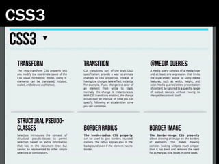 CSS3
 