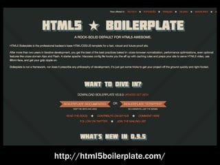 http://html5boilerplate.com/
 