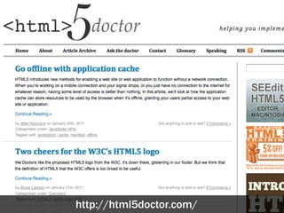 http://html5doctor.com/
 