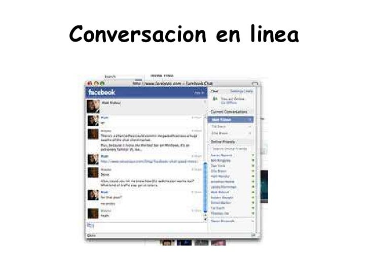 Conversacion en linea