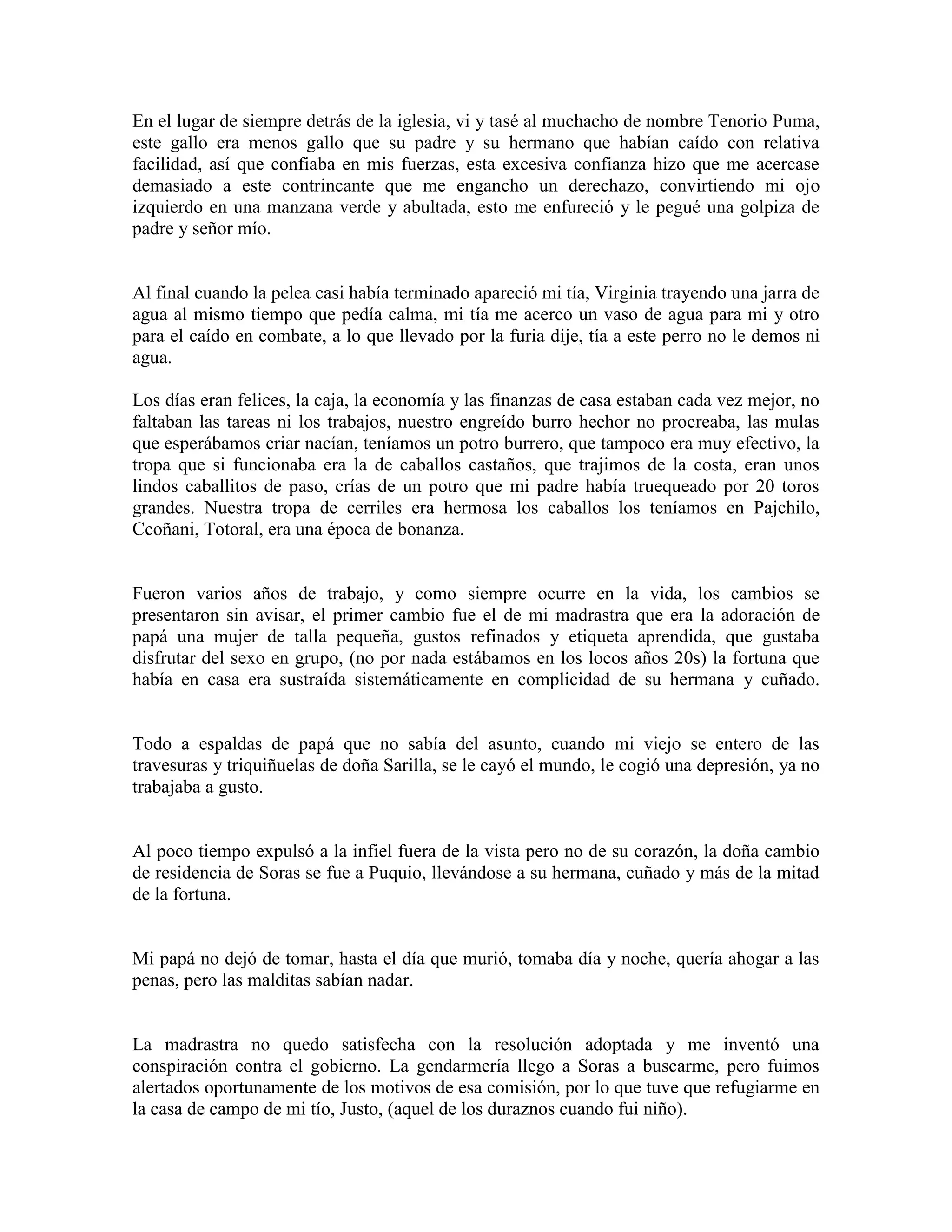 Conversando con don alfredo