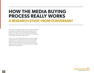 What's Driving Digital Marketing in 2014? Conversant Research