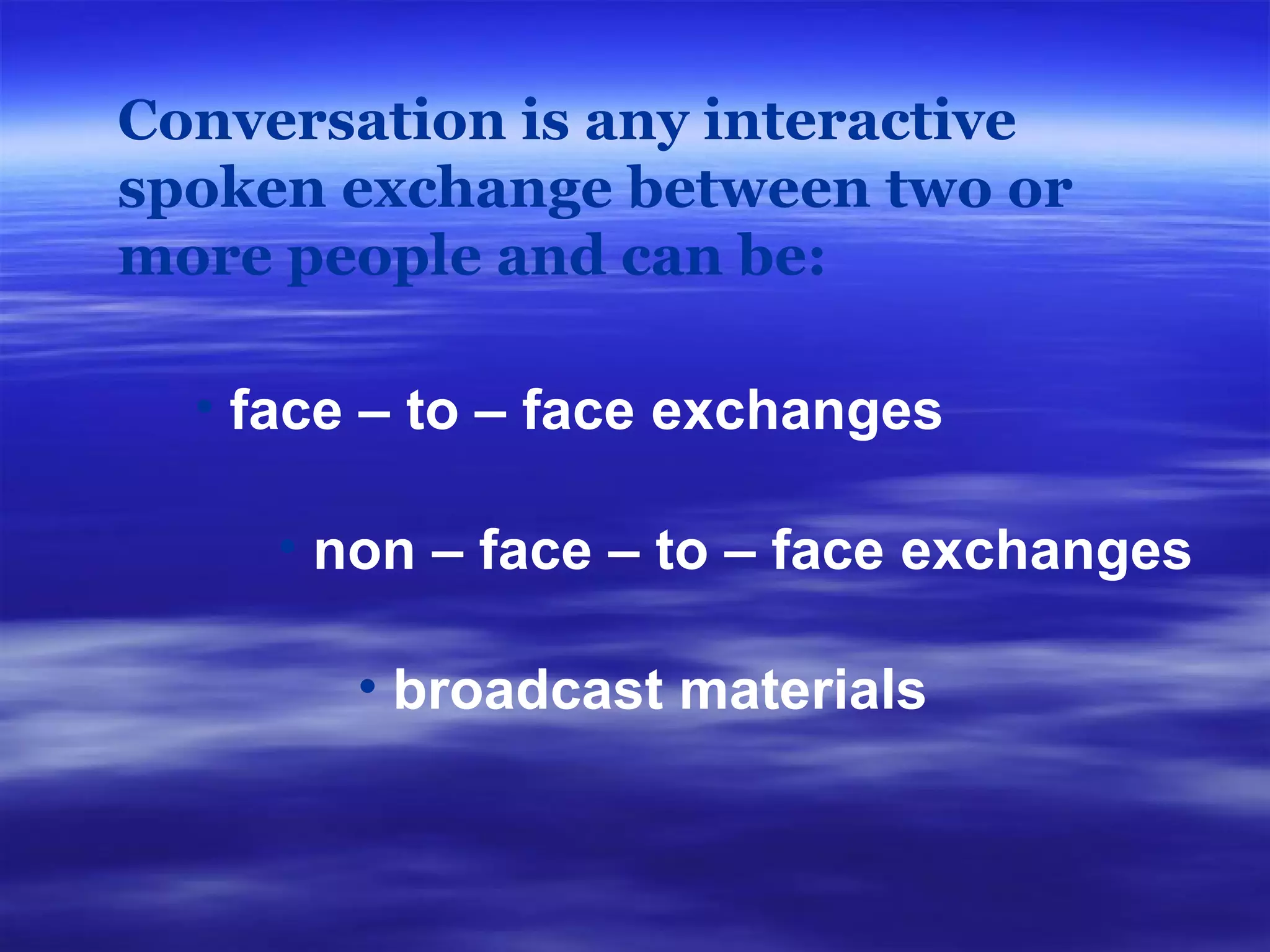 Conversation Analysis | PPT