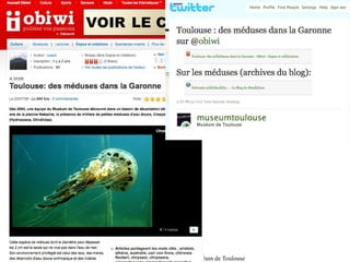 Rencontre Web 2.0 <> musées - 16 oct. 2009   Samuel Bausson – Muséum de Toulouse
 