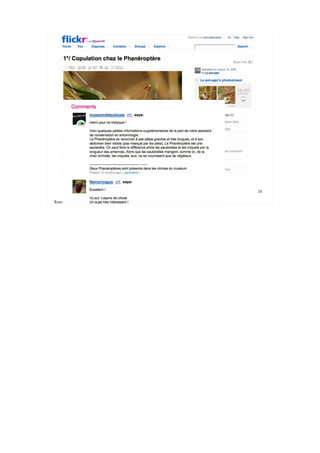 28

Rencontre Web 2.0 <> musées - 16 oct. 2009   Samuel Bausson – Muséum de Toulouse
 