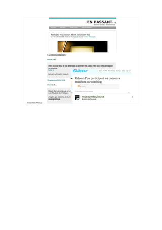 34

Rencontre Web 2.0 <> musées - 16 oct. 2009   Samuel Bausson – Muséum de Toulouse
 