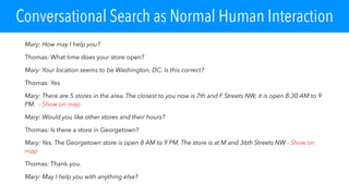 Conversational Search from KM World / Enterprise Search & Discovery Slide 10