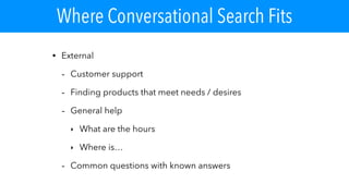 Conversational Search from KM World / Enterprise Search & Discovery Slide 12