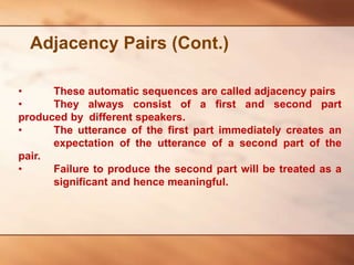 Conversation and preference structure | PPTX
