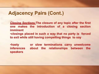 Conversation and preference structure | PPTX
