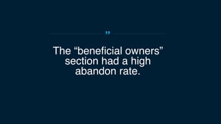 ”
(“Beneficial owners” is a
made-up term.)
 