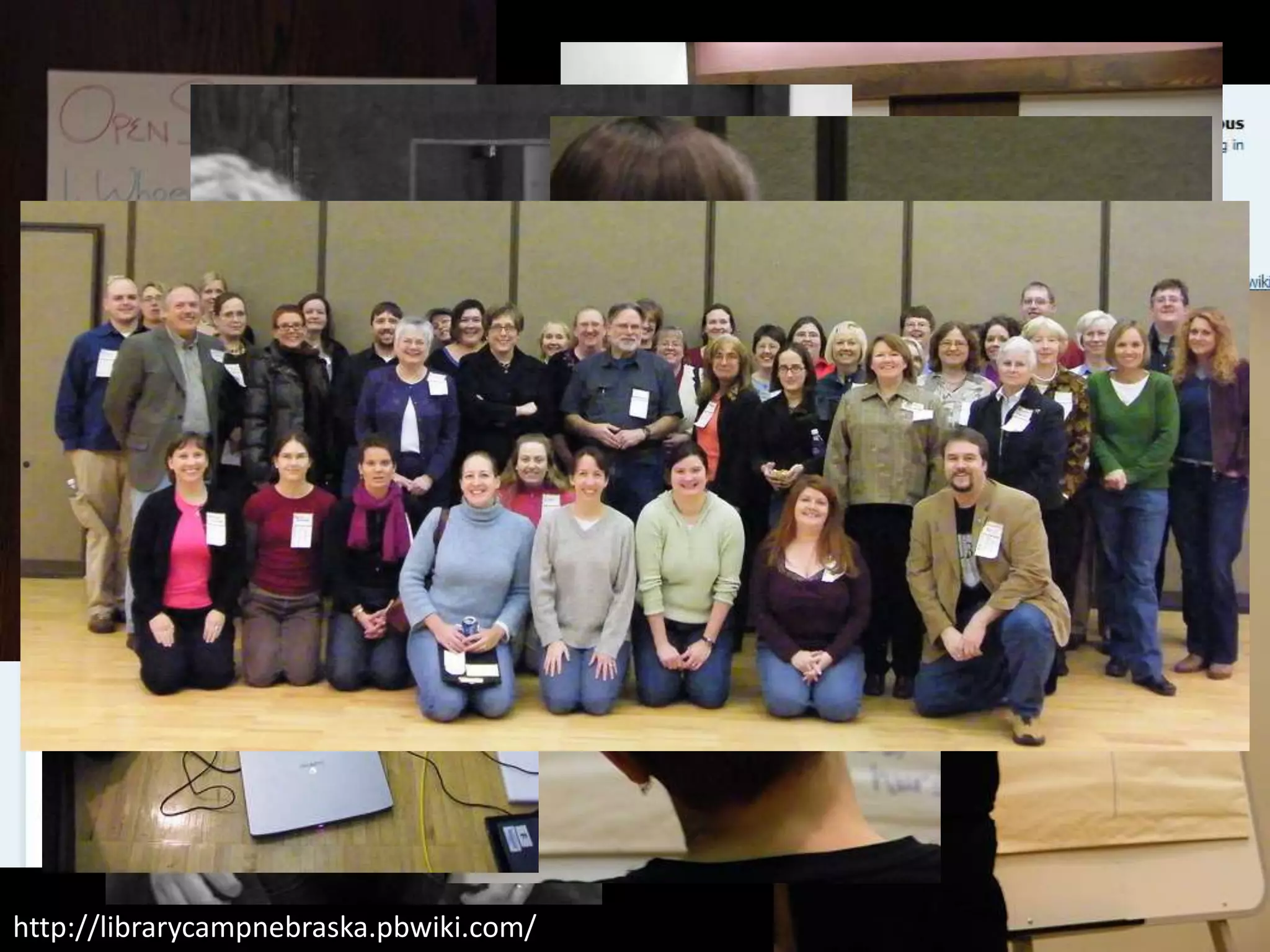 http://librarycampnebraska.pbwiki.com/
 