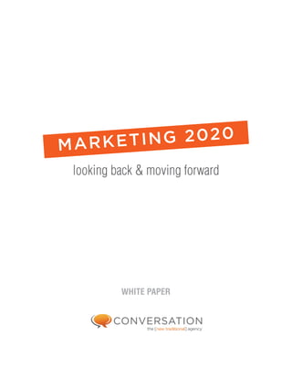 ING 2020
MARKET
looking back & moving forward

WHITE PAPER

 