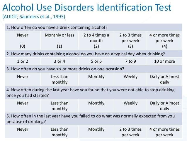 alcohol use disorders identification test validity and reliability alcohol use disorders identification test validity and reliability